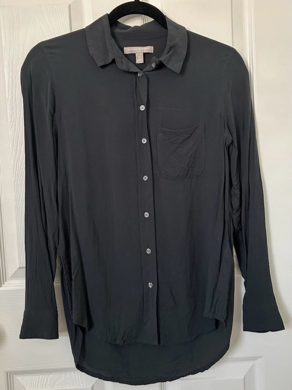 Banana Republic Long Sleeve Button Down Dress Shirt XS